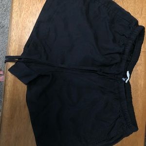 John Galt Black Lounge Shorts O/S Brandy Melville